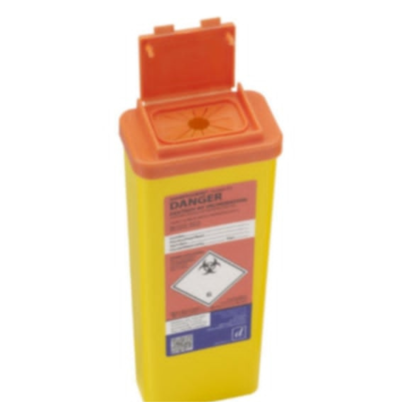 Featured image for “0,6L sharpener bin with orange lid”